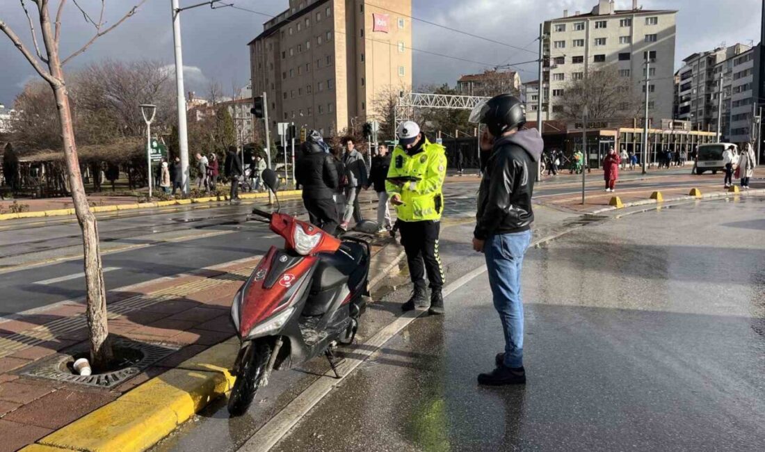 Eskişehir’de polis tarafından 2025 yılında 46 bin 929 motosiklet denetlenirken,