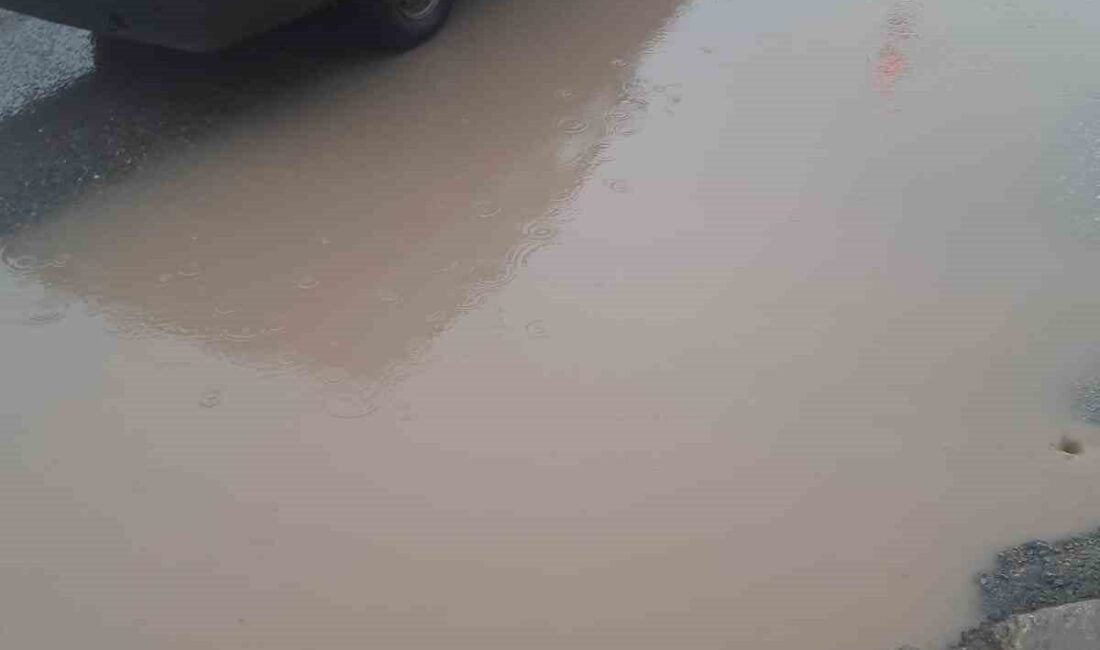 Eskişehir’de sağanak yağışla yollar göle dönerken, sürücüler zor anlar yaşadı.