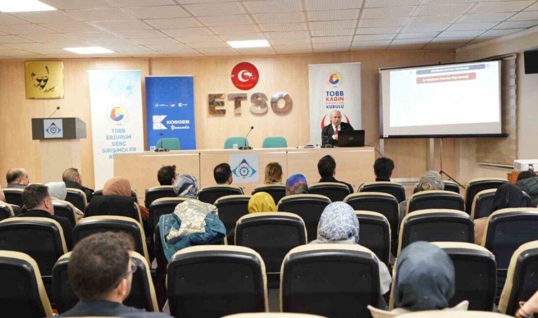 Erzurum Ticaret ve Sanayi Odası’nda (ETSO) Girişimci Destek Programı 2026