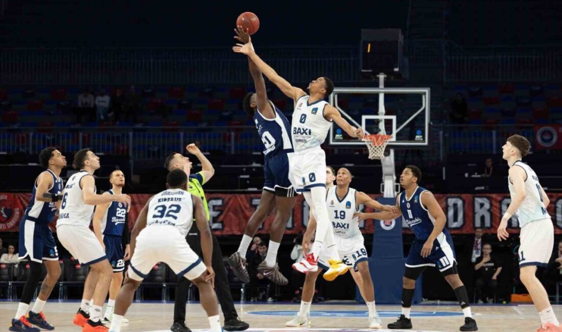 Eurocup A Grubu 14. hafta maçında Bahçeşehir Koleji, konuk ettiği