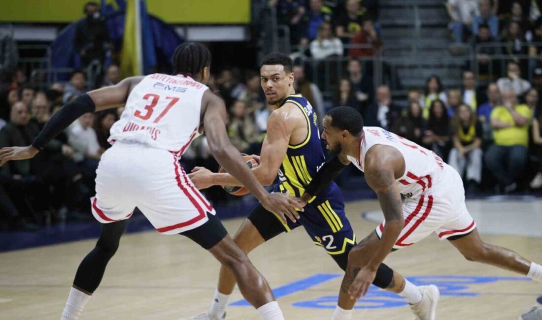 Fenerbahçe Beko, Euroleague’in 20. hafta maçında Yunan ekibi Olympiakos’u 88-80’lik