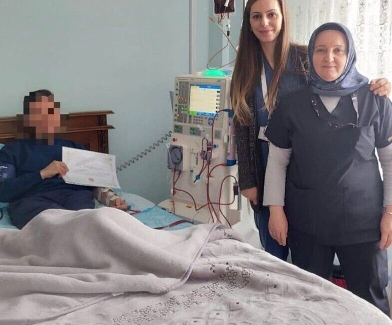 Kütahya İl Sağlık Müdürlüğü tarafından yürütülen çalışmalar kapsamında, evde hemodiyaliz