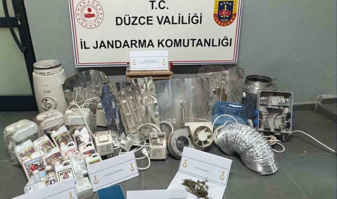 Düzce İl Jandarma Komutanlığı 21-23 Ocak arasında yaptığı faaliyetleri kamuoyu