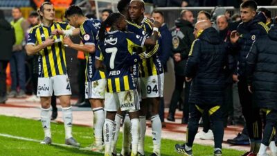 Fenerbahçe, Ziraat Türkiye Kupası’nda karşılaştığı Beyoğlu Yeni Çarşı’yı 1-0 mağlup