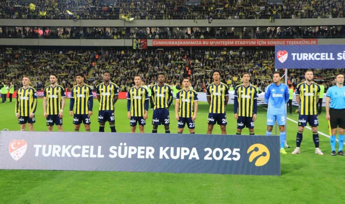 Turkcell Süper Kupa finalinde Galatasaray ile karşılaşacak olan Fenerbahçe, derbiyi