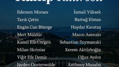 Fenerbahçe’nin, Turkcell Süper Kupa yarı finalinde Samsunspor ile yarın oynayacağı