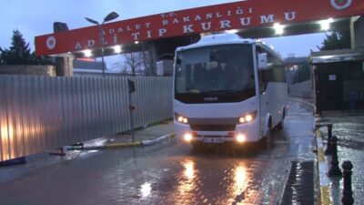 Uyuşturucu soruşturması kapsamında düzenlenen operasyonda gözaltına alınan fenomenler, Adli Tıp