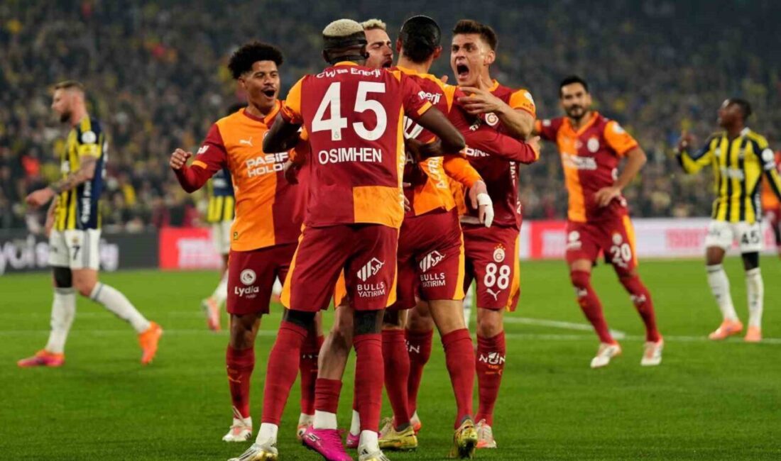 Galatasaray, Turkcell Süper Kupa finalinde Fenerbahçe’yi mağlup ederek 8. kez