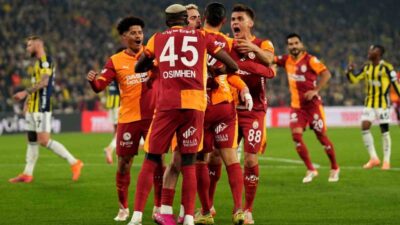 Galatasaray, Turkcell Süper Kupa finalinde Fenerbahçe’yi mağlup ederek 8. kez