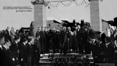 Büyük Önder Gazi Mustafa Kemal Atatürk’ün 26 Ocak 1933 tarihindeki