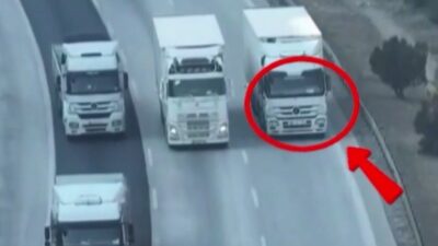 Gaziantep’te jandarma ekiplerince otoyolda yapılan denetimlerde çeşitli kuralları ihlal ettiği