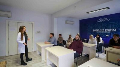 Gaziantep Büyükşehir Belediyesi bünyesinde engelli bireylere yönelik olarak yürütülen E-KPSS