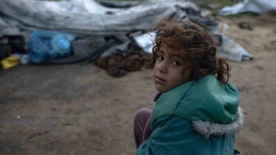 Gazze Şeridi’nde etkili olan aşırı soğuklar nedeniyle son 24 saatte