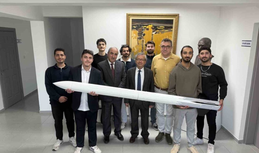 Girne Üniversitesi Havacılık Kulübü Roket Takımı, tamamen öğrenci emeğiyle geliştirdiği