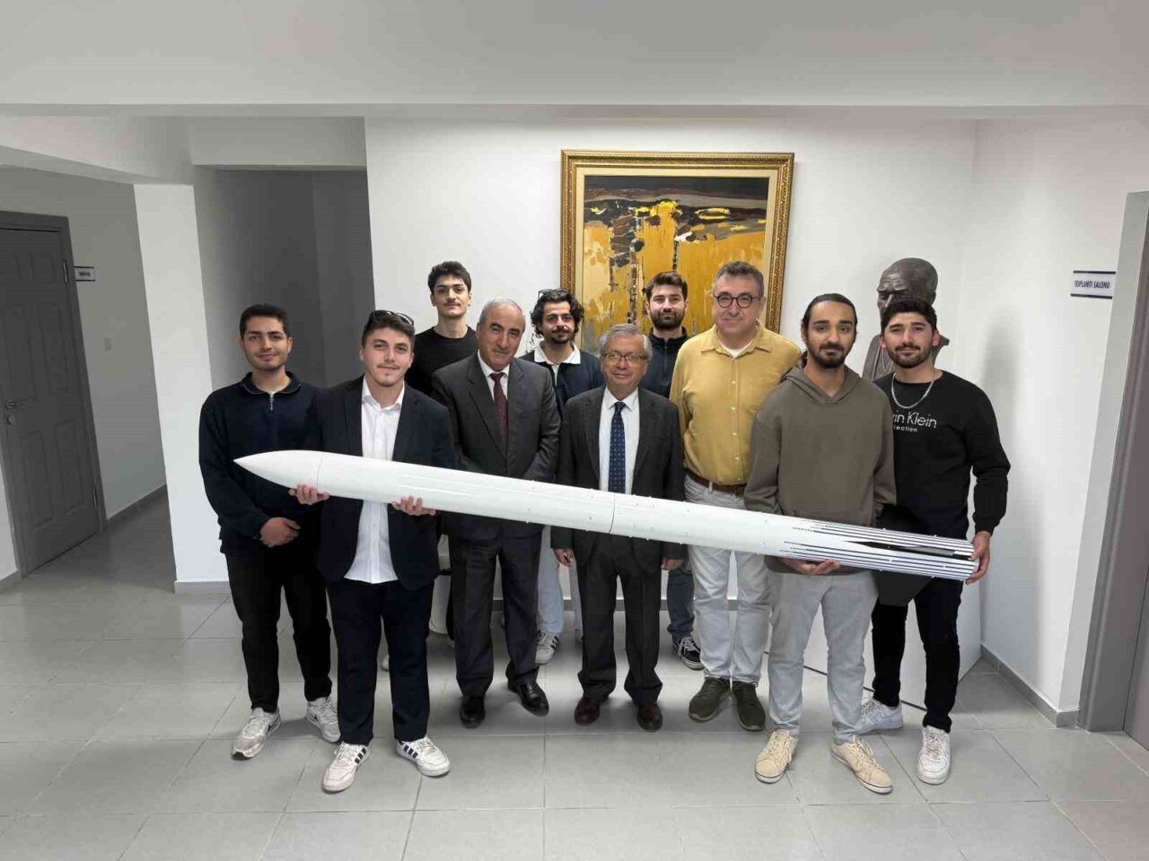 Girne Üniversitesi Havacılık Kulübü Roket Takımı, tamamen öğrenci emeğiyle geliştirdiği