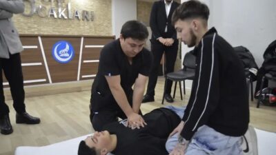 Aydın Ülkü Ocakları İl Başkanlığı tarafından gençlere yönelik Acil ve