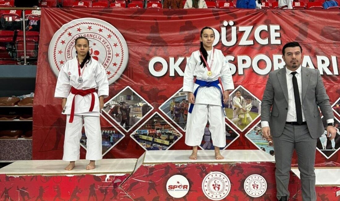 Düzce Gençlik ve Spor İl Müdürlüğü koordinesinde düzenlenen Okul Sporları