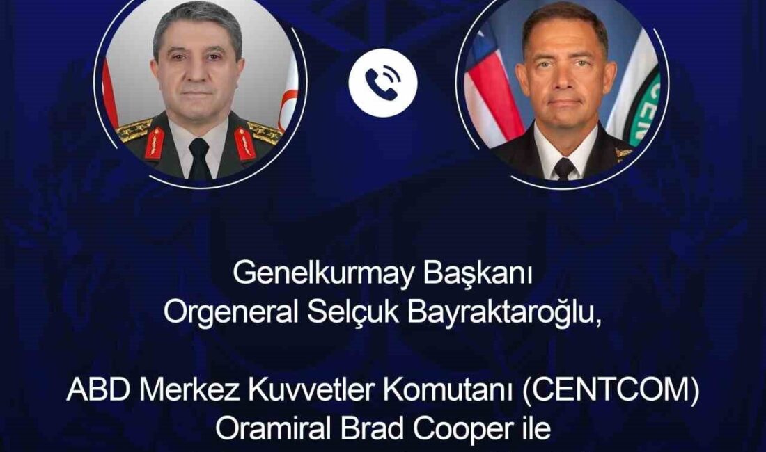 Genelkurmay Başkanı Orgeneral Selçuk Bayraktaroğlu, ABD Merkez Kuvvetler Komutanı (CENTCOM)