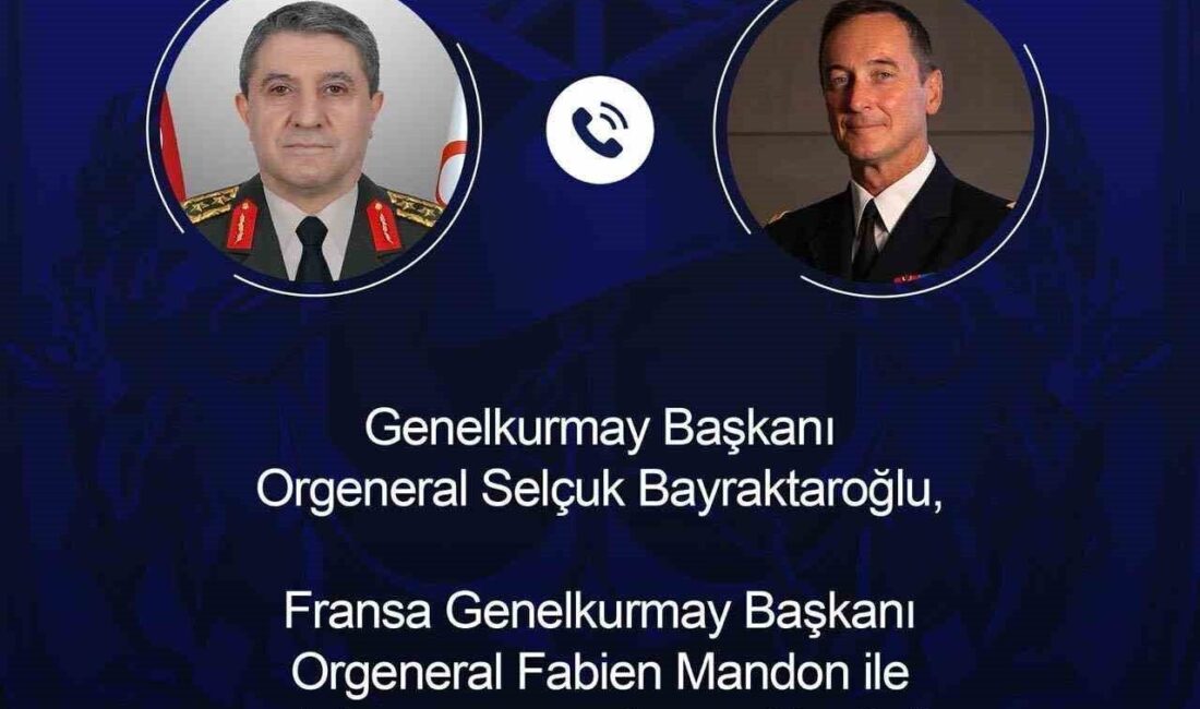 Genelkurmay Başkanı Orgeneral Selçuk Bayraktaroğlu, Fransa Genelkurmay Başkanı Orgeneral Fabien