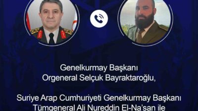 Genelkurmay Başkanı Orgeneral Selçuk Bayraktaroğlu, Suriye Arap Cumhuriyeti Genelkurmay Başkanı