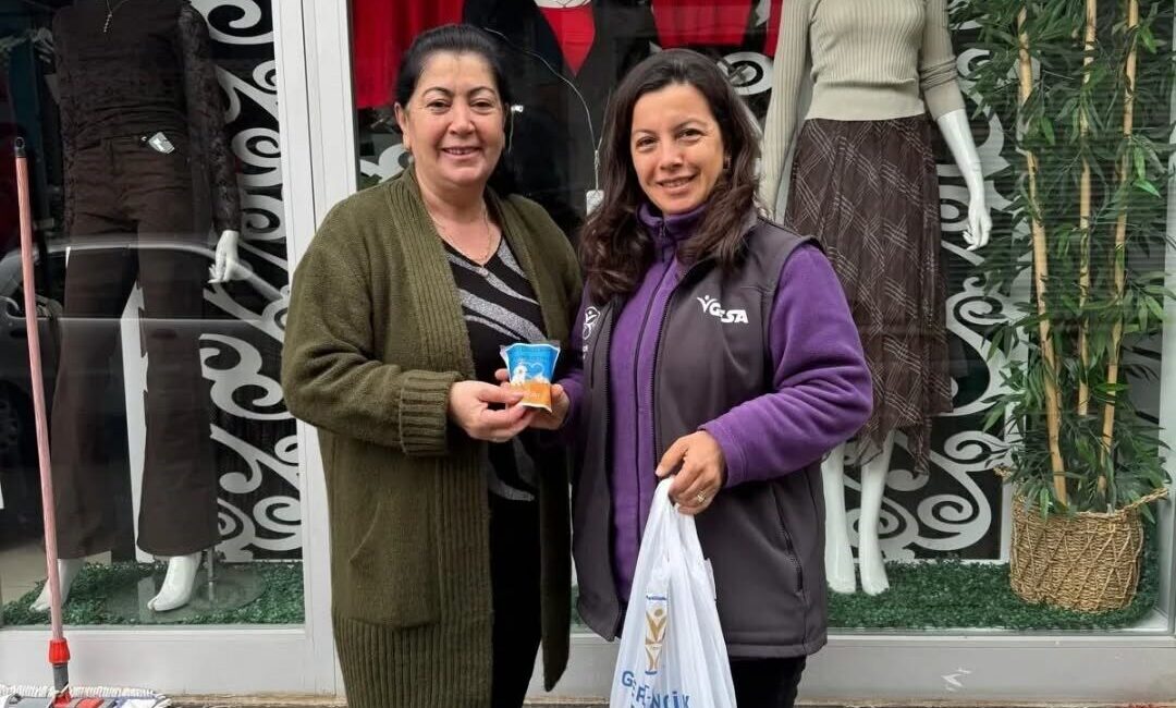 Germencik Belediyesi Sosyal Yardımlaşma Ağı (GESA) ekipleri tarafından ilçenin farklı