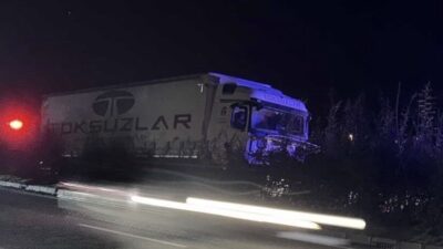 Giresun’un Bulancak ilçesinde Karadeniz Sahil Yolu’nda meydana gelen kazada 1