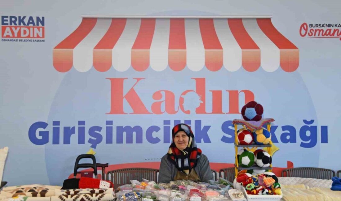 Kadın istihdamına ve üretime verdiği destekle öne çıkan Osmangazi Belediyesi,