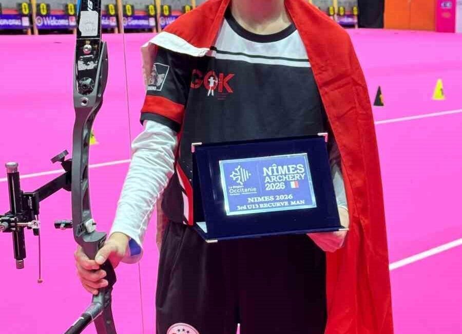 Gaziantep Kolej Vakfı Özel Ortaokulu öğrencisi Mehmet Akif Şahin, katıldığı