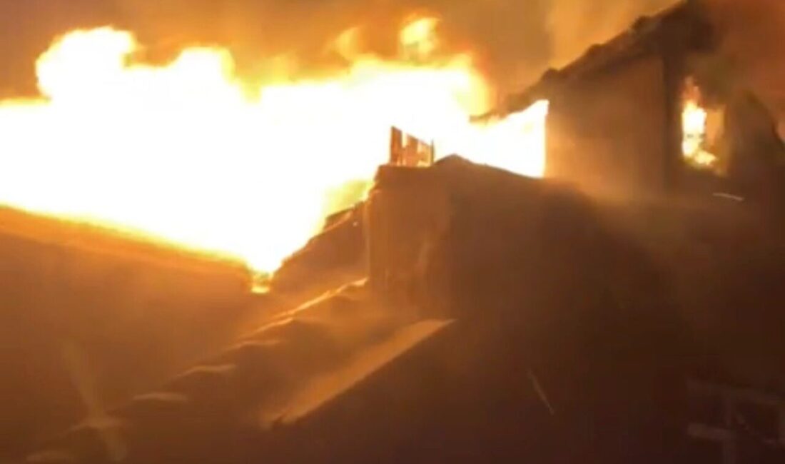 Balıkesir’in Gönen ilçesine bağlı Hodul Köyü’nde, Özkan Şahin’e ait evde