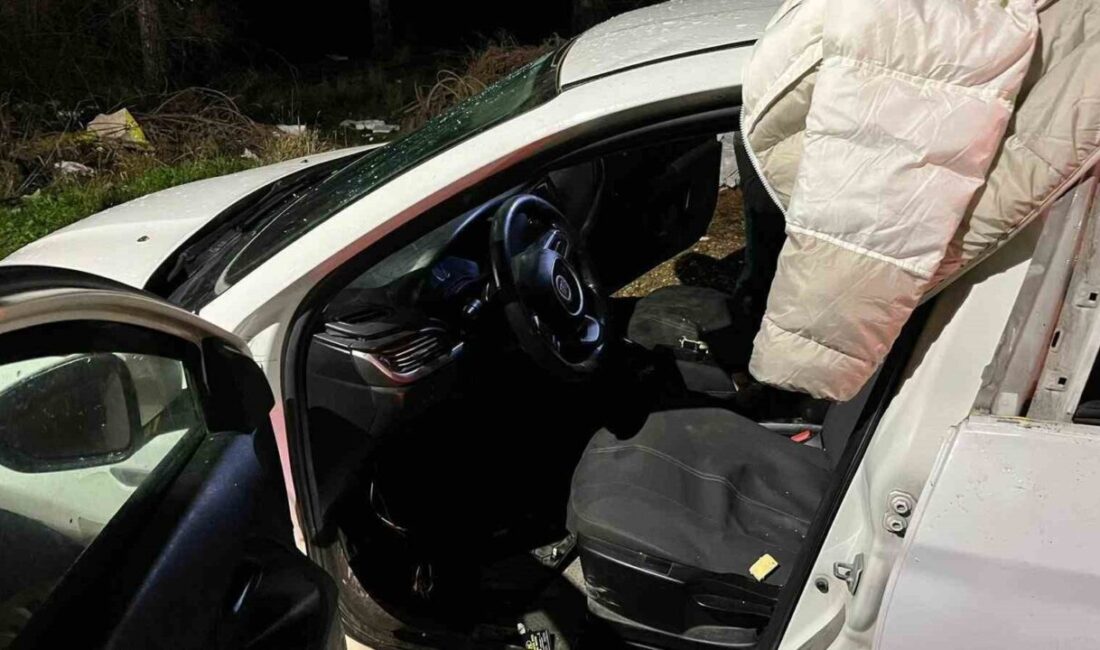 Balıkesir’in Gönen ilçesinde park halindeki bir otomobilde meydana gelen patlamada