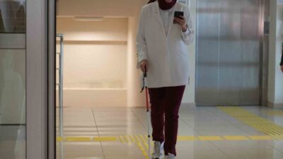 Ondokuz Mayıs Üniversitesi’nde(OMÜ) hayata geçirilen “Yapay Zekâ Görme Engelli Asistanı”