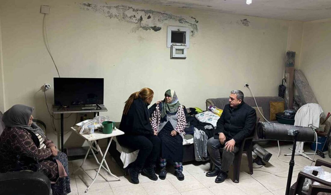 Hatay’da baba yadigarı evinde yalnız başına zor şartlarda yaşamaya çalışan