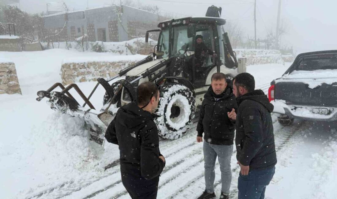 Şırnak’ın Güçlükonak ilçesinde etkili olan olumsuz hava şartları ve yoğun