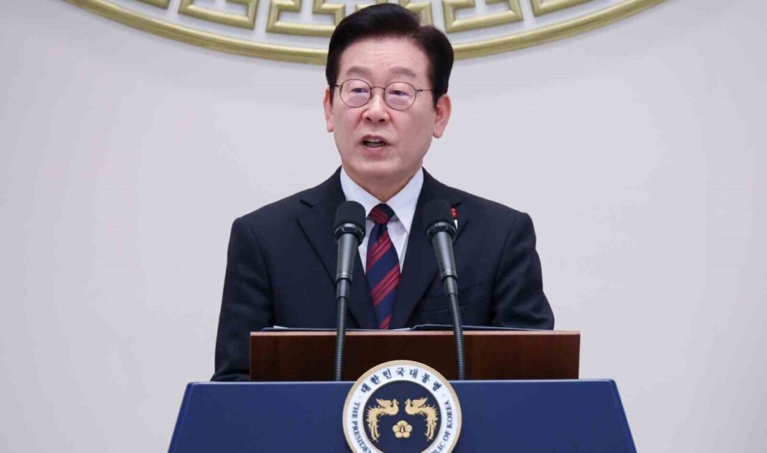 Güney Kore Devlet Başkanı Lee Jae Myung, göreve geldiği Haziran