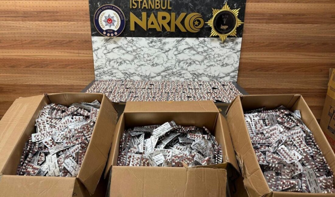 İstanbul’un Güngören ilçesinde bir depoya düzenlenen uyuşturucu baskınında 3 kişi