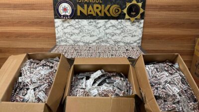 İstanbul’un Güngören ilçesinde bir depoya düzenlenen uyuşturucu baskınında 3 kişi