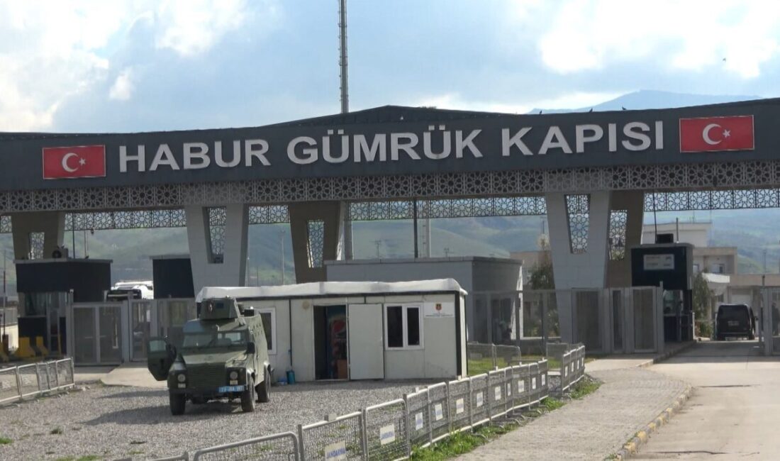 Şırnak’ın Silopi ilçesinde bulunan ve Irak’a açılan Habur Gümrük Kapısı,