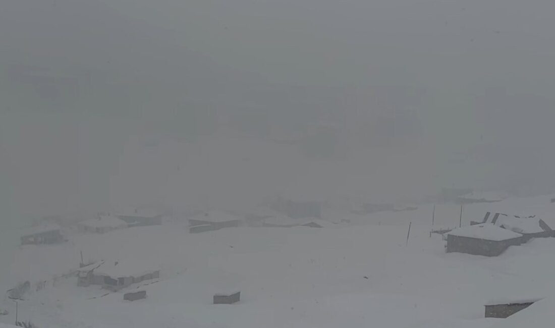 Hakkari ve ilçelerinde etkili olan kar yağışı nedeniyle 17 köy