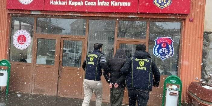HAKKARİ (İHA) – Hakkari’de uyuşturucu ve hırsızlık suçlarından haklarında kesinleşmiş
