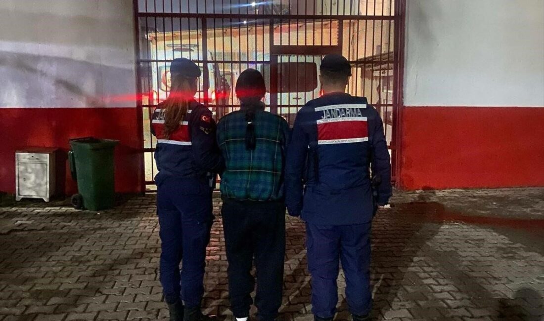 Aydın’ın Efeler ilçesinde hapis cezasıyla aranan 1 kişi, jandarma ekiplerince
