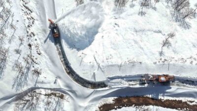 Muş’un Hasköy ilçesi ile Bitlis’in Mutki ilçesini birbirine bağlayan güvenlik
