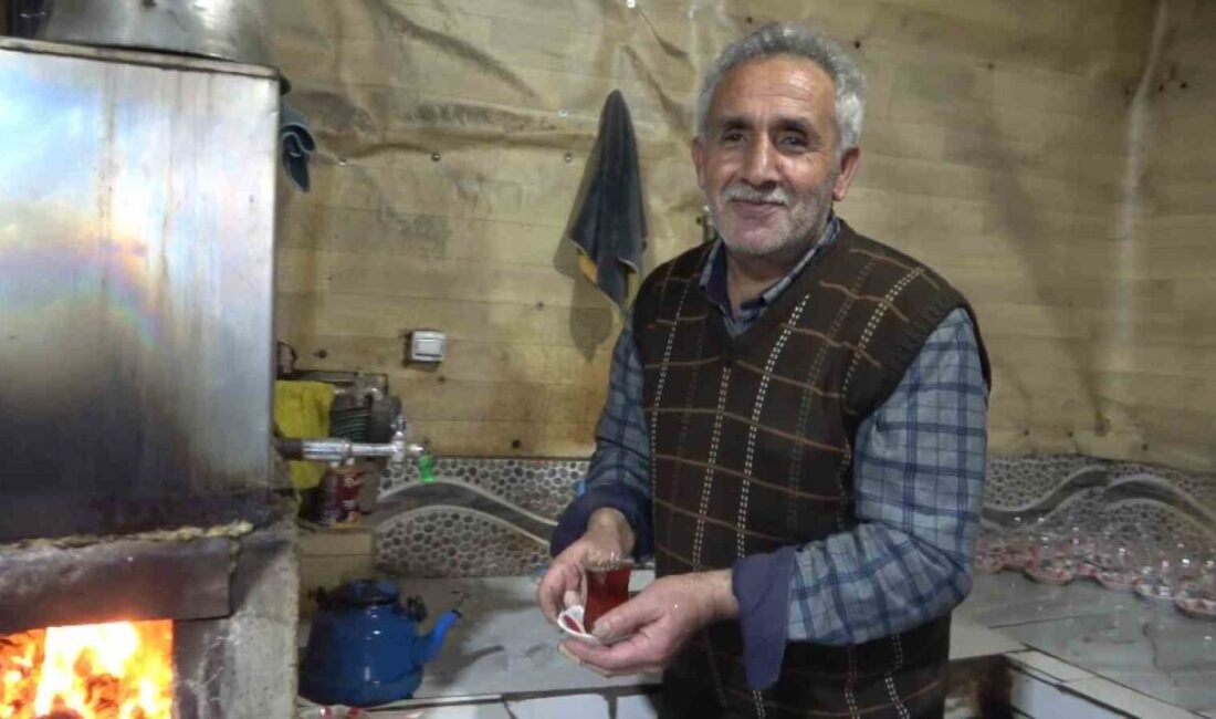 Muş’un Hasköy ilçesinde yaklaşık 40 yıldır hizmet veren tarihi çay