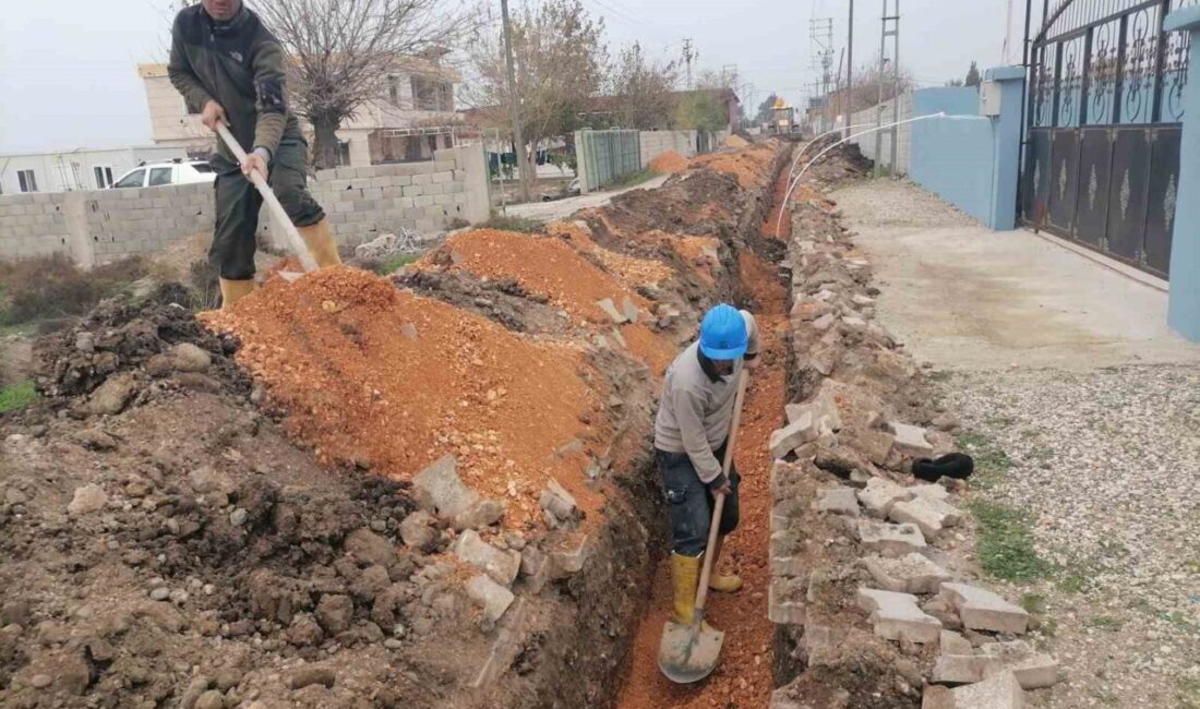 Hatay Büyükşehir Belediyesi Su ve Kanalizasyon İdaresi Genel Müdürlüğü’nün çalışmalarıyla