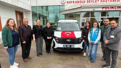 Tekirdağ’ın Hayrabolu ilçesinde hayırsever Eczacı Aytül Yeltekin İnan, Hayrabolu Devlet