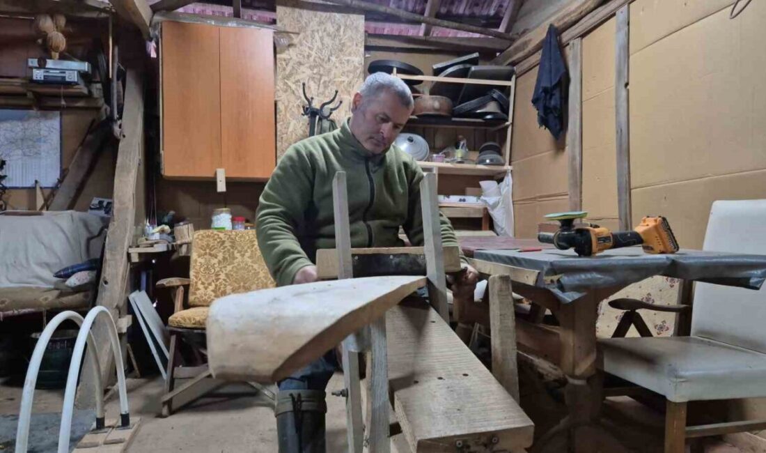 Düzce’de kamuda şoför olarak çalışan vatandaş, dedesinden ve babasından öğrendiği