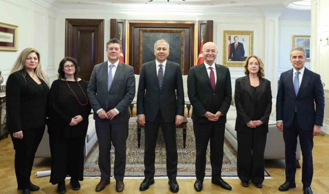 İçişleri Bakanı Ali Yerlikaya, Birleşmiş Milletler (BM) Mülteciler Yüksek Komiseri