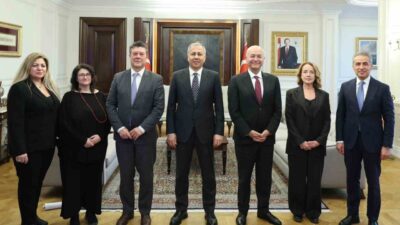 İçişleri Bakanı Ali Yerlikaya, Birleşmiş Milletler (BM) Mülteciler Yüksek Komiseri