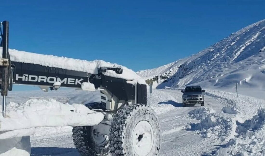 Iğdır’da yoğun kar yağışı ve tipi nedeniyle kapanan 21 köy
