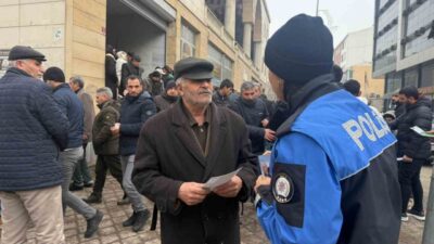 Iğdır Emniyet Müdürlüğü’ne bağlı Toplum Destekli Polislik Büro Amirliği ekipleri,