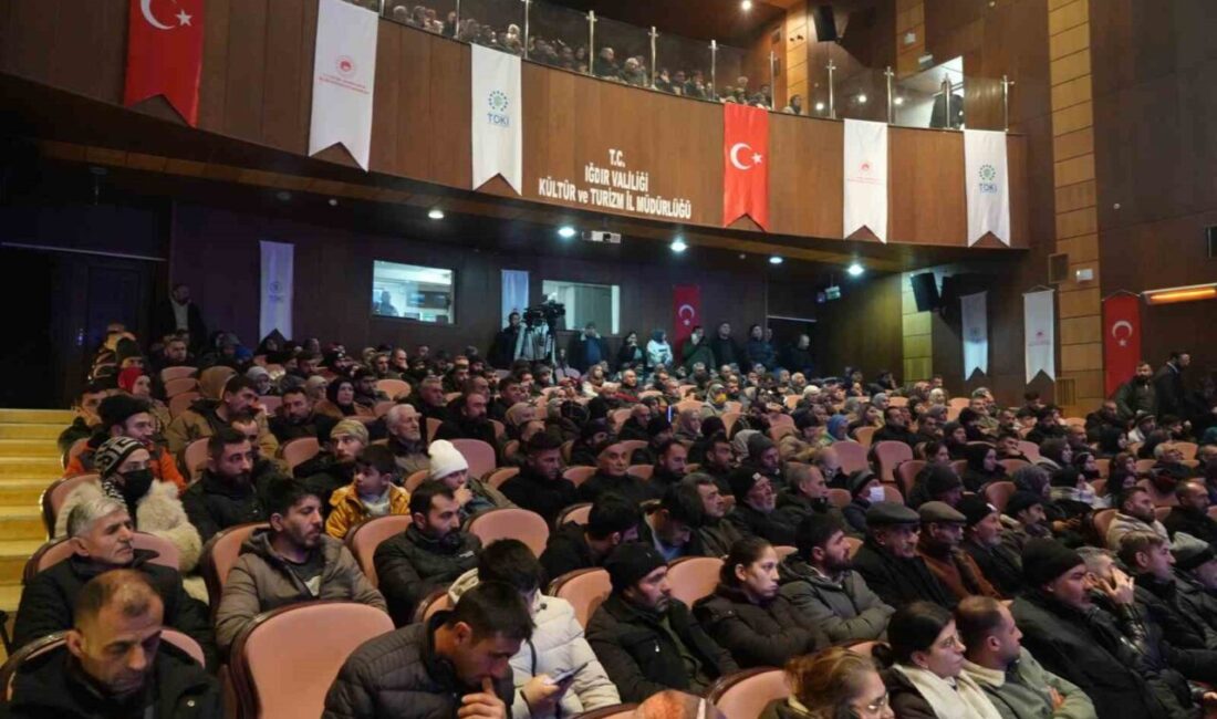 Yüzyılın Konut Projesi kapsamında Iğdır’da inşa edilecek bin 200 konutun